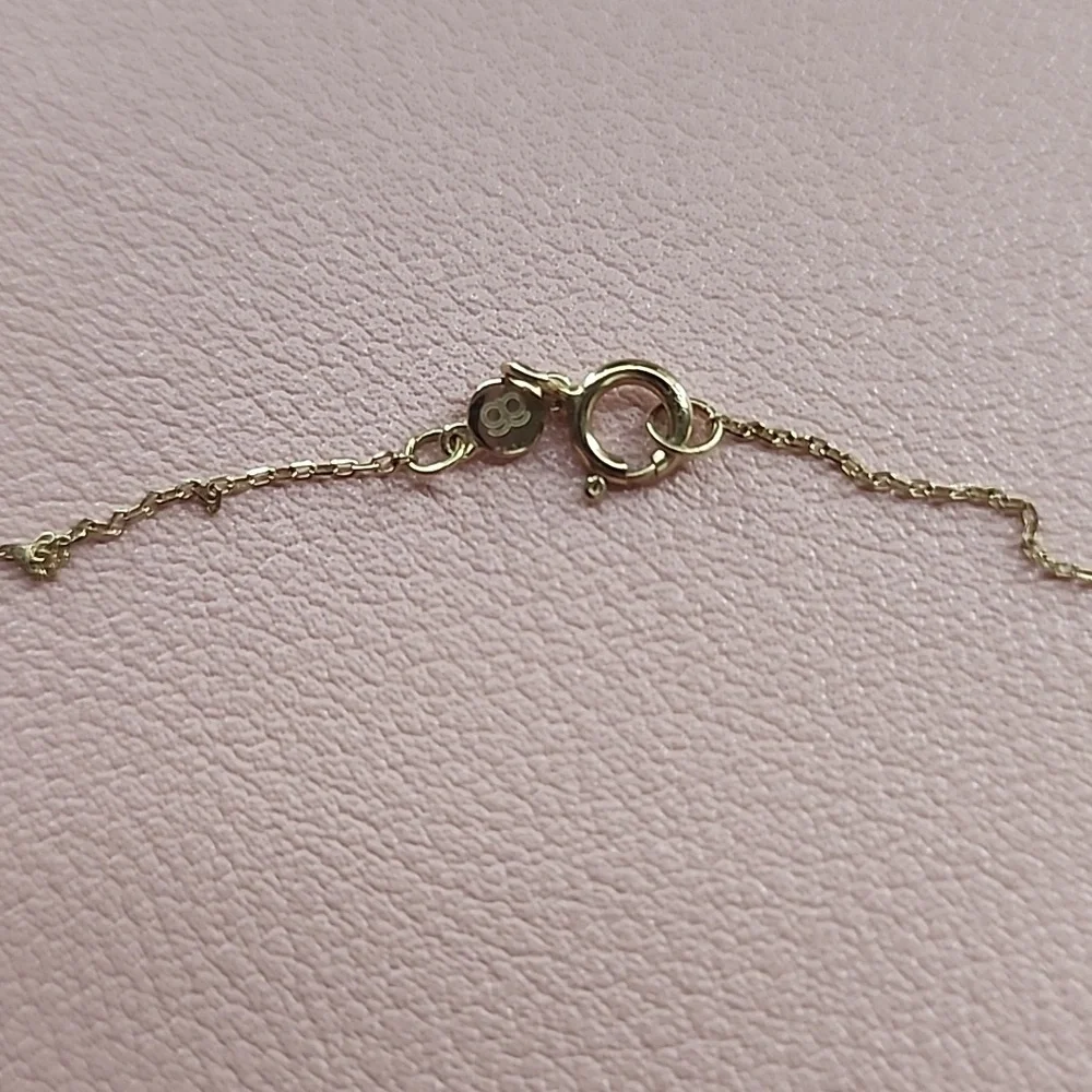 Gorjana 14k Gold Alphabet Necklace - Letter C - Picture 4 of 6